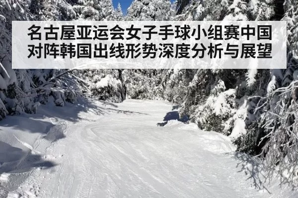 名古屋亚运会女子手球小组赛中国对阵韩国出线形势深度分析与展望